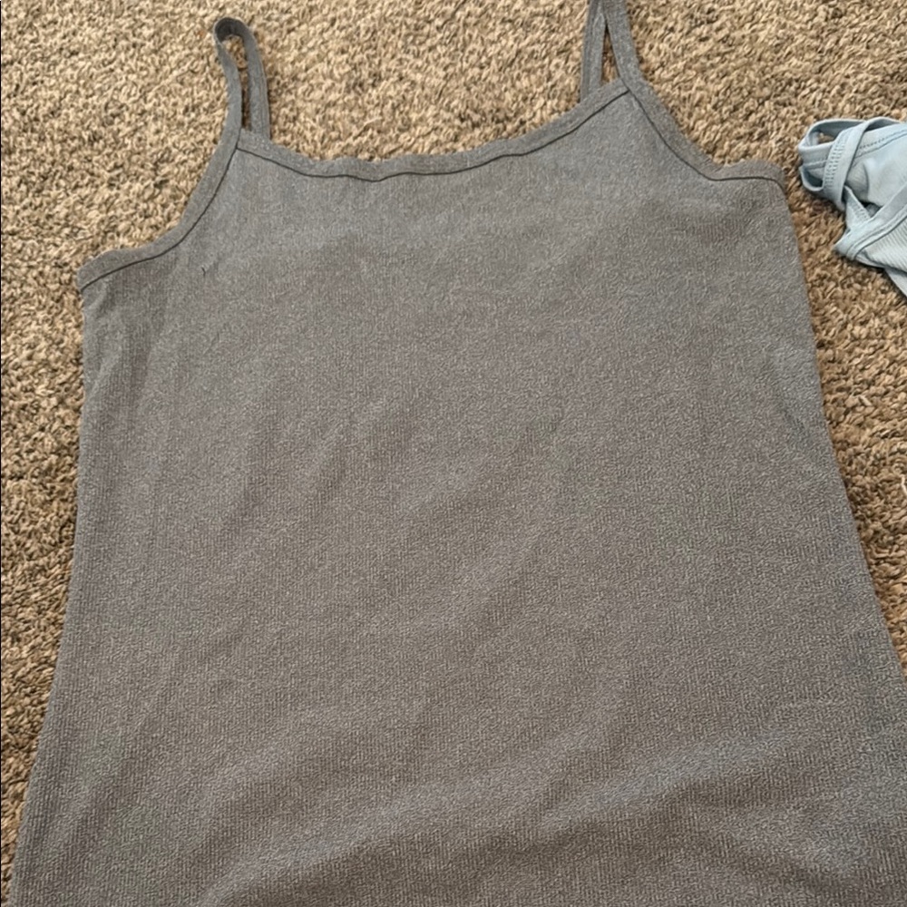 NOBO Gray Fitted Camisole Top